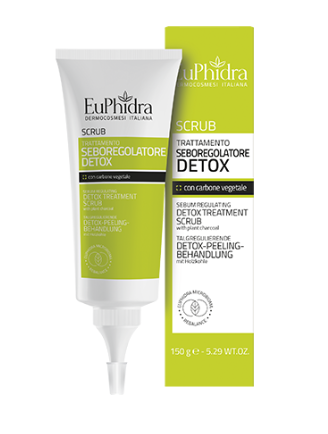 EUPHIDRA SCRUB SEBOREGOLATORE DETOX CUOIO CAPELLUTO 150G